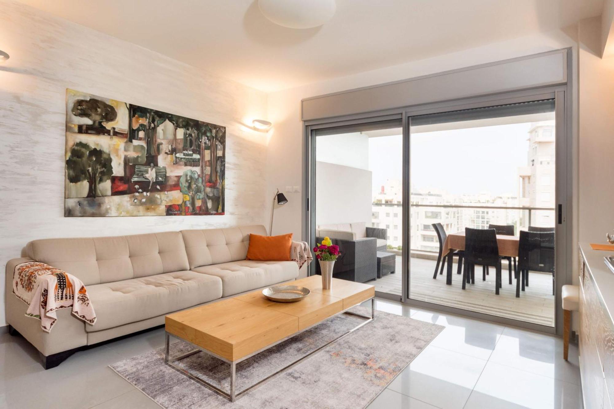 Apartamento Urban Gem With Outdoor Lounge By Sea N' Rent Tel Aviv Exterior foto