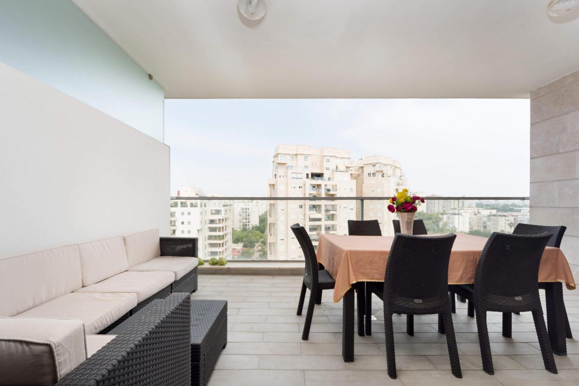 Apartamento Urban Gem With Outdoor Lounge By Sea N' Rent Tel Aviv Exterior foto